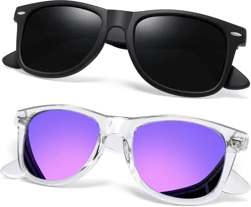 Vista 21 de Joopin Square Sunglasses Polarized UV400 Designer Sun Glasses Men Women