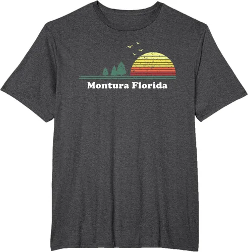 Vista 20 de Vintage Montura, Florida Sunset - Camiseta con impresión de recuerdo