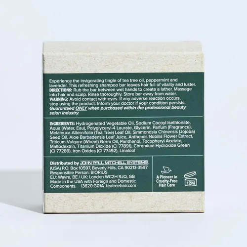 Vista 14 de Tea Tree Champú especial, limpieza profunda, refresca el cuero cabelludo, especialmente el cabello graso, para todo tipo de cabello