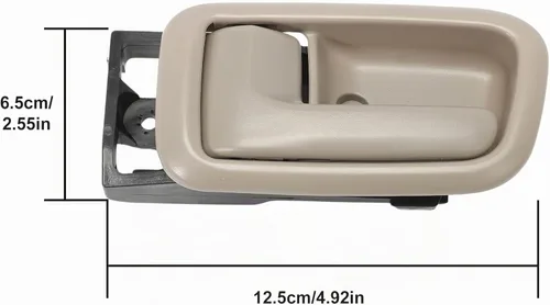 Vista 3 de 692070C010B1 2pcs manijas de puerta interior trasera interior 2000-2006