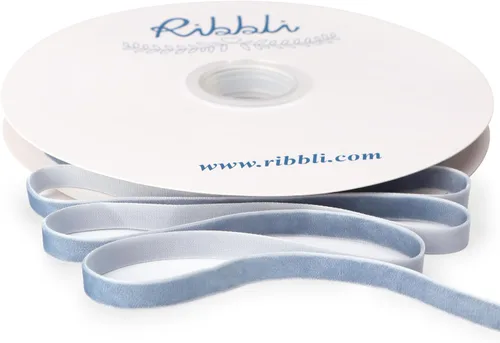 Vista 20 de Ribbli - Cinta de terciopelo negro de 1 pulgada, carrete continuo de 25 yardas, cinta de Navidad negra para envoltorios de regalos, manualidades