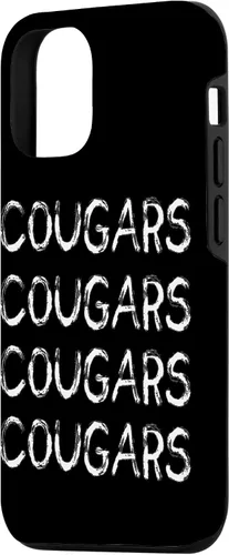 Vista 2 de Funda para iPhone 14 Cougars School Spirit