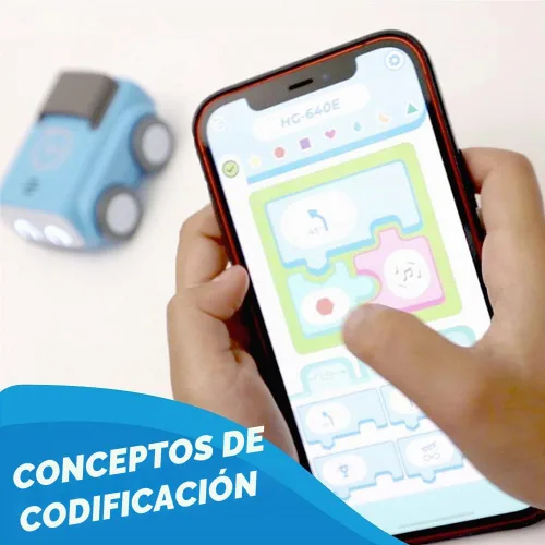 Vista 7 de Sphero Indi At-Home Learning Kit Screenless Coding Robot