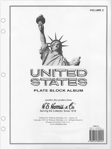 Vista 7 de Harris USA Liberty sello álbum con imágenes/ilustraciones parte A 1847-1994 Carpeta de páginas y libertad