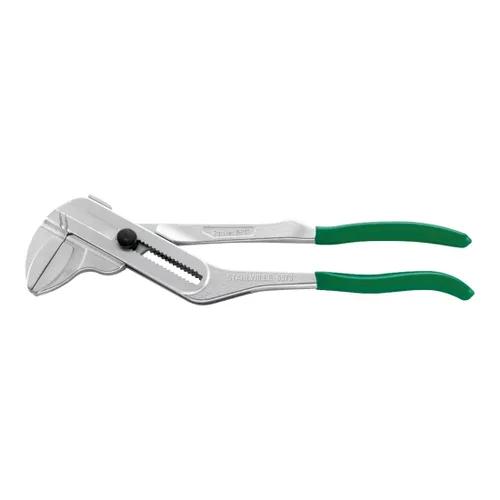 Vista 2 de Stahlwille 65735180 PowerGrip - Llave de alicates con junta de caja, ajuste rápido, longitud 7.559 in, apertura máxima de mandíbula 1.417 in
