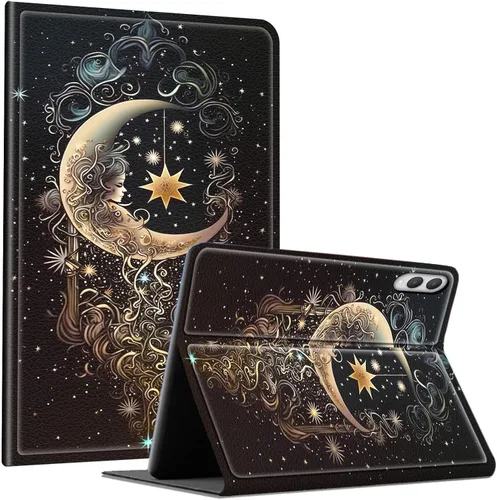 Vista 13 de Slim Case for Samsung Galaxy Tab S10 Lite / S10 FE / S9 FE 10.9" & Galaxy Tab S9 11", Multi-Angle Stand PU Leather Smart Folio Cover with Soft TPU