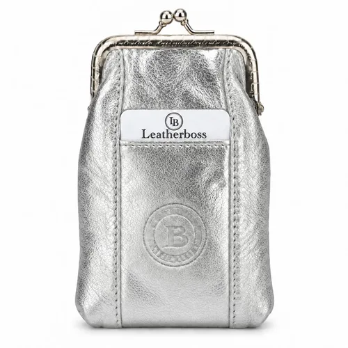 Vista 14 de Funda para cajetilla de cigarrillos de cuero con bolsillo para mechero, regular o 100 unidades, de Leatherboss (negro)