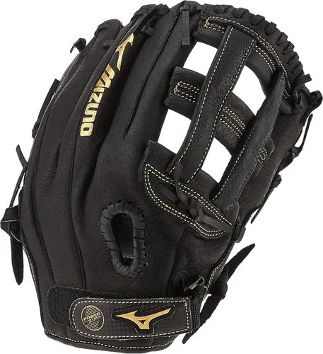 Vista 5 de Mizuno Premier Slowpitch Softball Glove Series I Full Grain Leather I Buttersoft Palm Liner I Parashock Palm Pad I PowerLock I Game-Ready Tela