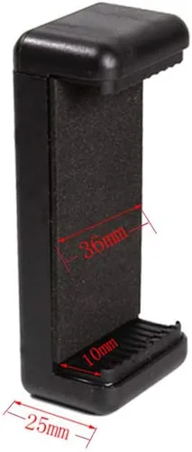 Vista 4 de CAMVATE Soporte de clip para smartphone con 1/4"-20 puntos de montaje (2 piezas)