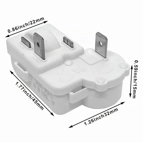 Vista 8 de Relé del arrancador del PTC del compresor del protector de sobrecarga