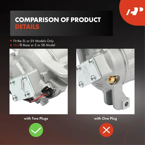 Vista 3 de A-Premium Compresor de aire acondicionado AC con embrague Compatible con Nissan Altima 2.5L 2007 2013-2018, Rogue 2.5L 2014-2020, estilo VCS-14EC