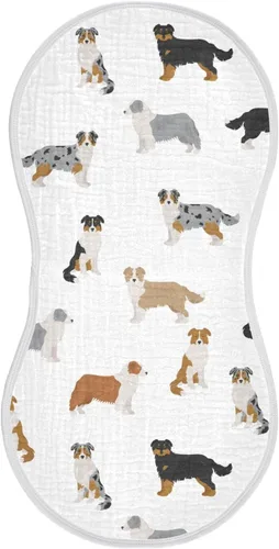 Vista 26 de vvfelixl Paños para eructos, Bichon Frise para bebé, niño, niña, bebé, trapos para eructos, 1 paquete Multi 15