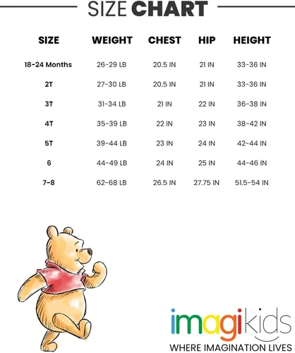 Vista 5 de Disney Mickey Mouse Winnie the Pooh Tigger Fleece Cosplay Pullover Hoodie Infant to Big Kid