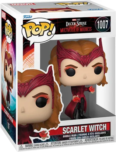 Vista 2 de Funko Pop! Marvel: Doctor Extraño Multiverso de la Locura - Bruja Escarlata