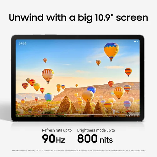 Vista 2 de Samsung Galaxy Tab S10 FE 128GB WiFi Android Tablet, versión estadounidense, azul