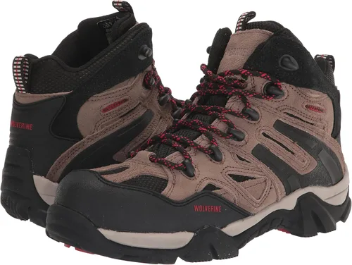 Vista 7 de WOLVERINE Botas de senderismo impermeables para hombre Wilderness con punta compuesta