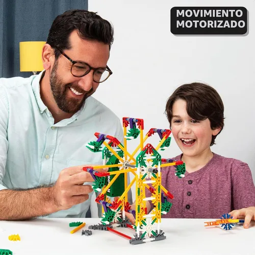 Vista 4 de K'NEX - Set motorizado Power & Play, 529 piezas, construcción STEM, set de construcción para niños, a partir de 7 años