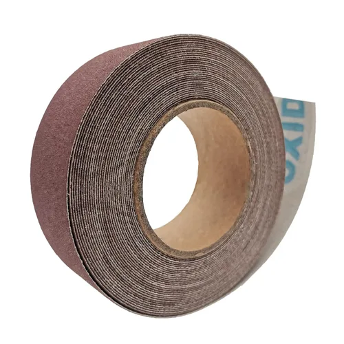 Vista 3 de Rollo de papel de lija de 1 pulgada x 20 pies, varias opciones de grano fácil de recortar, mínimo desperdicio, buena elección de papel de lija
