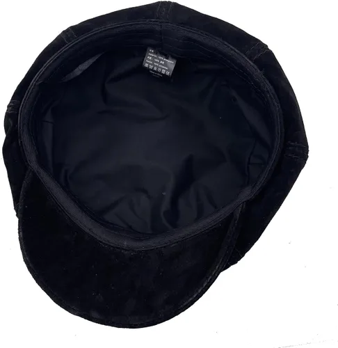 Vista 5 de Gorra plana de cuero Gatsby Ivy Golf Cabbie de 8 piezas para hombre