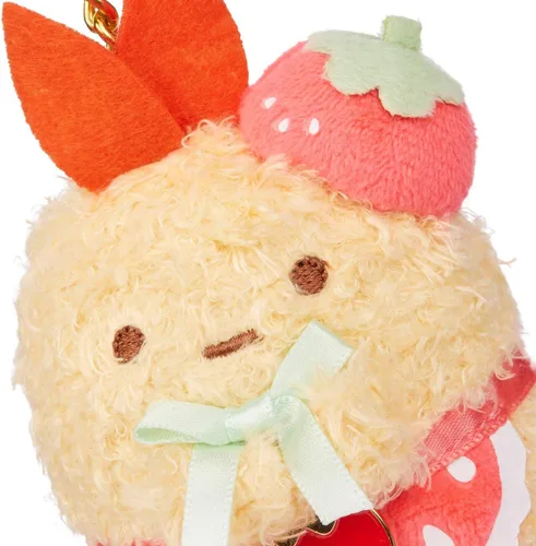 Vista 6 de SUMIKKOGURASHI EBI San-X Original Strawberry Series Llavero, Ebi