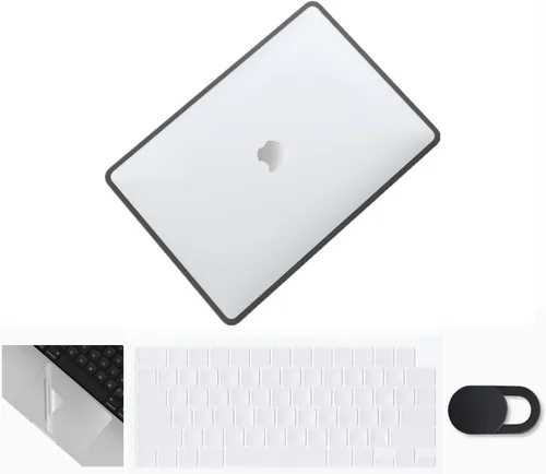 Vista 48 de Se7enline Funda compatible con MacBook Neo de 13 pulgadas, modelo A3404 2026, carcasa dura, cubierta de teclado, cubierta de cámara web, protector