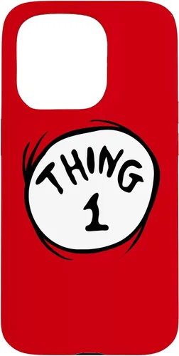 Vista 14 de Dr. Seuss Funda con emblema Thing 1 para iPhone 17