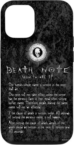 Vista 28 de Death Note Cómo usarlo funda para iPhone 17