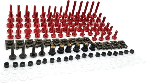 Vista 4 de Bodywork Kits Motorcycle Fairing Bolt Nuts Kit Body Fastener Screws for FZ6R MT01 MT03 MT25 MT125 FZ8 TDM 900 MT125 YZF R15 XT660 Parts