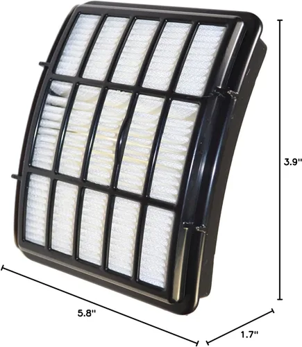 Vista 5 de HQRP Paquete de 2 filtros HEPA compatibles con Shark Navigator NV360 NV361 NV360_26 NV360K NV360NZ NV361BK NV361PR Lift-Away Deluxe Aspiradora