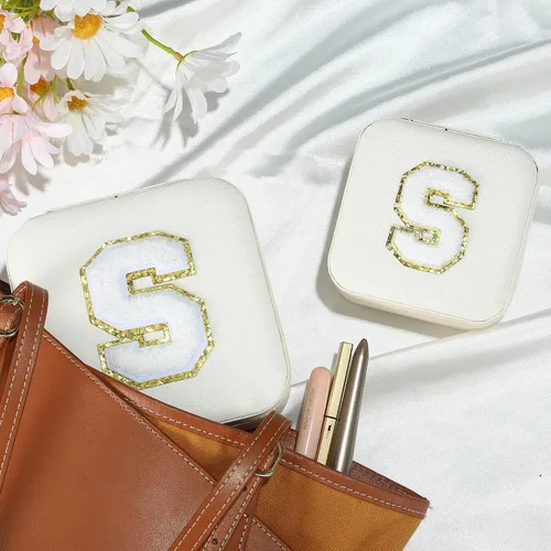 Vista 8 de Parima Regalos de cumpleaños para mujeres, juego de 2 piezas de joyería de viaje, regalos de viaje, regalos para amigas, regalos personalizados