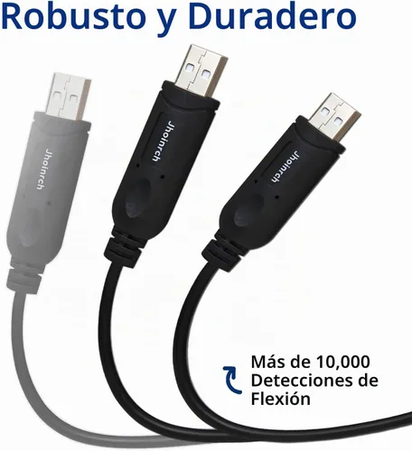 Vista 6 de Cable adaptador de interfaz USB a DMX con chip FT232RNL compatible con Freestyler/QLC+/ Dmxcontrol/Soundswitch/Lightkey/Lightjams (10FT/3M)