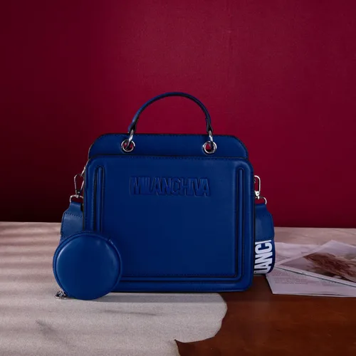 Vista 6 de Milan Chiva Monederos pequeños cruzados para mujer con monedero, bolsos de mano de moda con asa superior