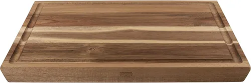 Vista 7 de Dexas Tabla de cortar de madera de acacia "45" con pozo, 12 x 16 pulgadas, número de modelo: 761-45-1