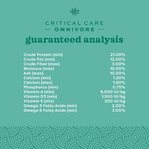 Vista 6 de Oxbow Critical Care Omnívore Recovery Food, hámsters, ratas y ratones, 2.47