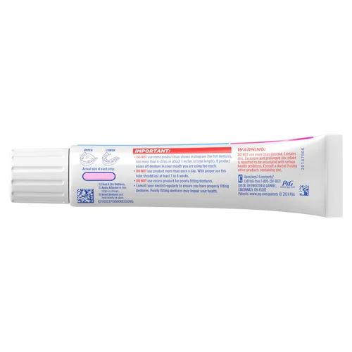 Vista 9 de Fixodent Complete Original - Crema adhesiva para dentaduras, 2.4 onzas, paquete de 3 (el embalaje puede variar)