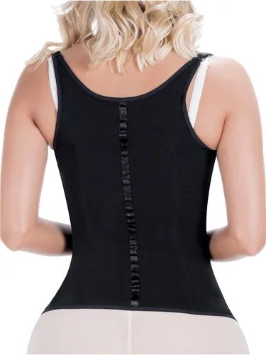 Vista 2 de Sonryse O24ZL Fajas Colombianas Reductoras y Moldeadoras Chaleco de Compresión Shaper Tummy Tuck Faja para Mujer