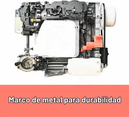 Vista 5 de POOLIN Máquina de coser básica para niños: 27 aplicaciones de puntada con múltiples accesorios, incluye tutoriales en video, guía rápida y manual