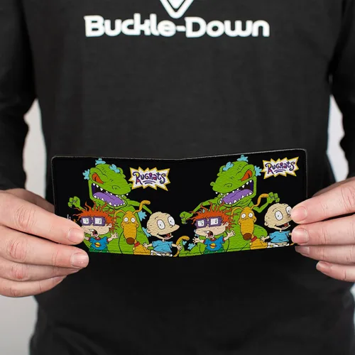 Vista 4 de buckle-down cartera Rugrats Reptar WChuckie Spike & Tommy accesorio, talla única , Multicolor