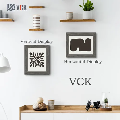 Vista 91 de VCK Marcos para póster de madera maciza de 22.375 x 34 pulgadas, marco de fotos A1 negro con montaje en pared, paquete de 3