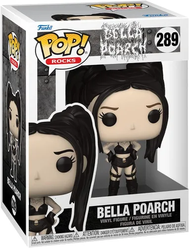Vista 2 de Funko Pop! Rocks: Bella Poarch, multicolor, estilo moderno, figura de vinilo