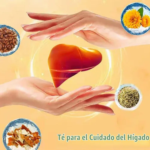 Vista 4 de Té de hierbas para desintoxicación del hígado, té de raíz de diente de león, té de semilla de casia de crisantemo y baya de goji, té para la salud