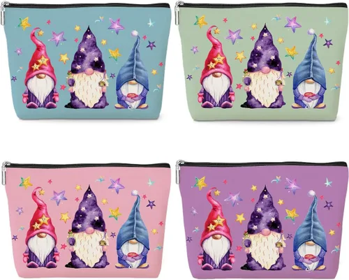 Vista 10 de jeilink Lindo bolso de maquillaje divertido erizo bolsas cosméticos regalos erizo suministros de erizo para animales, Chica ama a los búhos, Casual