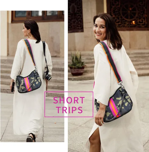 Vista 3 de IBEE - Bolsos cruzados para mujer bolsa cruzada para mujer bolsa cruzada