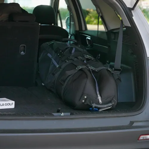 Vista 9 de CaddyDaddy Nueva funda acolchada de primera clase premium para club de golf con ruedas, bolsa de viaje de golf resistente para aerolíneas