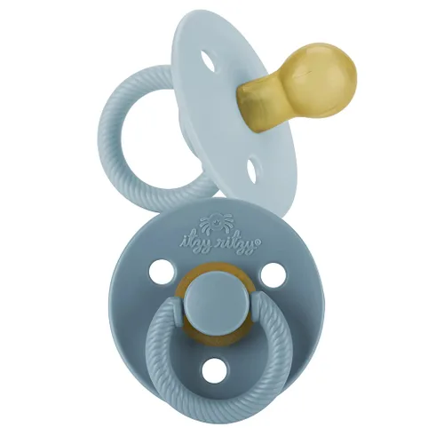 Vista 15 de Itzy Ritzy Chupetes de goma natural para 0 a 6 meses, juego de 2