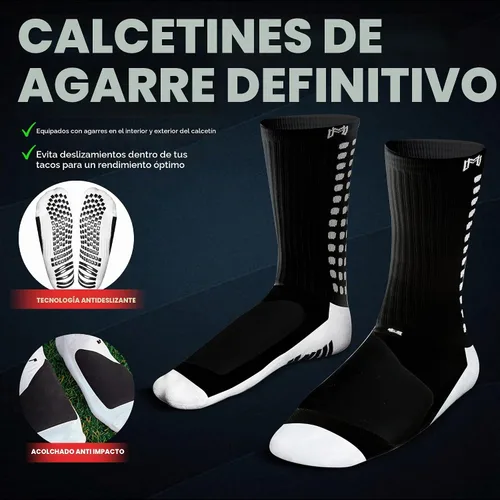 Vista 9 de MediCaptain Calcetines de fútbol con acolchado metatarsiano Calcetines de fútbol antideslizantes con protección acolchada para los pies para Negro