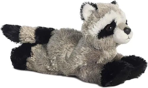Vista 71 de Aurora® Adorable Mini Flopsie™ Mei Mei™ Animal de peluche, facilidad juguetona, compañeros atemporales, color blanco, 8 pulgadas