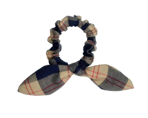 Vista 56 de Back to School/Uniform Plaid Scrunchie bunny ear Bowknot/School Uniform Plaid/Ponytail Bow Scrunchie/Plaid Accessories (Plaid 42-Bernards)