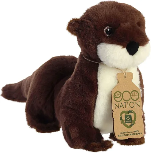 Vista 29 de Aurora® Animal de Peluche Caimán Eco Nation™ Fabricado Responsablemente - Ideal para Aventuras de Juego - Perfecto para Cumpleaños o Simplemente