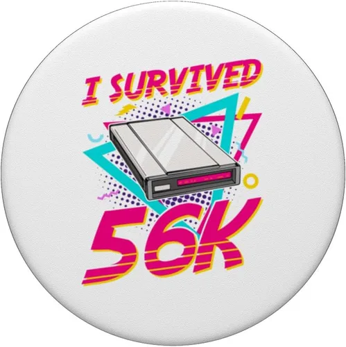 Vista 3 de 90s Nostalgia Retro 90s Dial Up Internet Vintage PopSockets Adhesive PopGrip